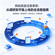 乌海建站-网站改版注意事项：从调研到平稳上线的全流程指南