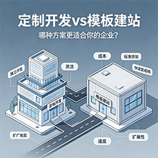 乌海建站-定制开发vs模板建站:哪种方案更适合你的企业?