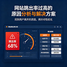 乌海建站-网站跳出率过高的原因分析与解决方案