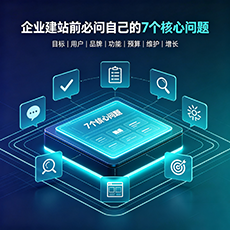 乌海建站-企业建站前必问的7个核心问题 - 网站建设规划指南