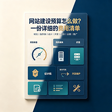 乌海建站-网站建设预算怎么做?一份详细的费用清单