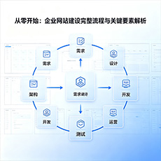 乌海建站-从零开始:企业网站建设完整流程与关键要素解析